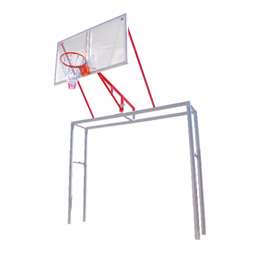 PORTERIA CON TABLERO DE BÁSQUETBOL